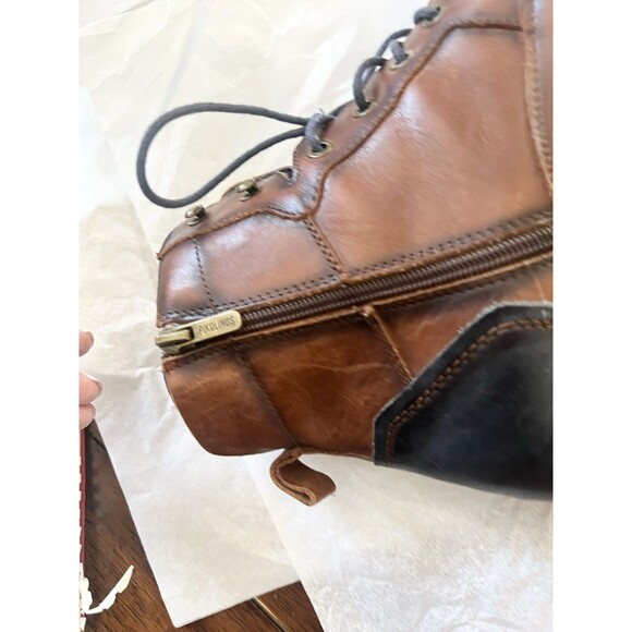 Pikolinos York Leather Lace-Up  Ankle Boots Men’s Size 45 11 $250 Brown Black main image 4